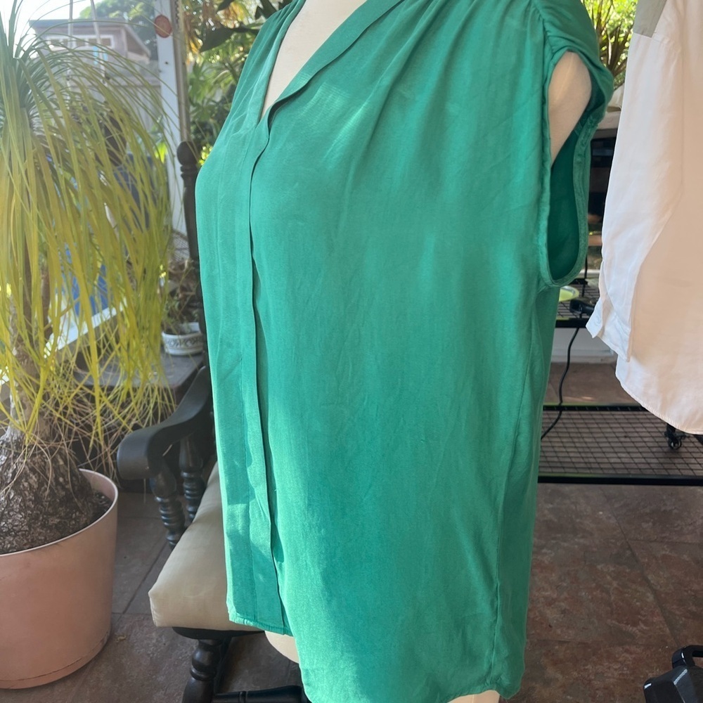 a.n.a Small Teal Blouse - Picture 8 of 10